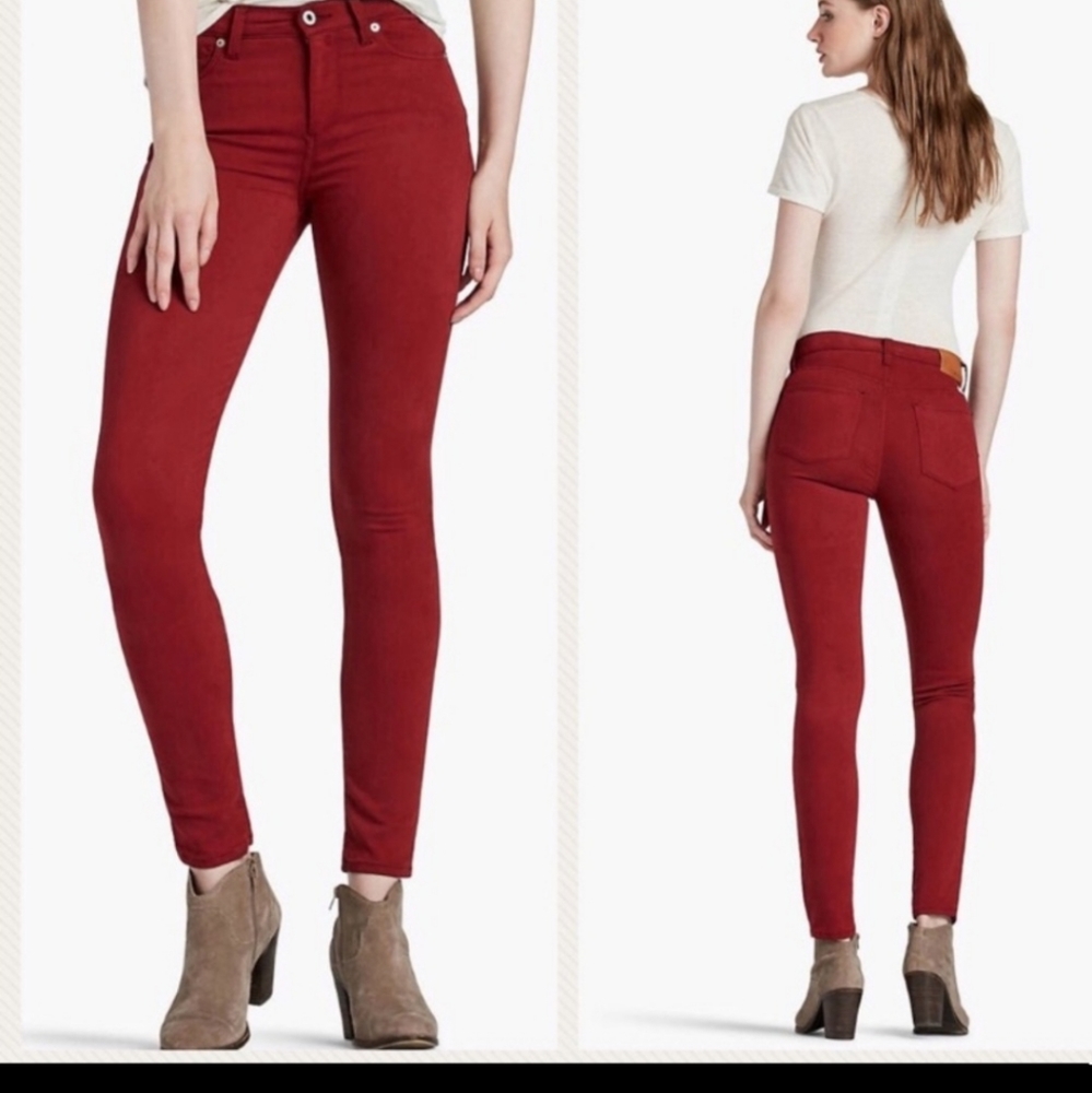 Merlot Lucky Brand Brooke legging Jean size 2/26A
